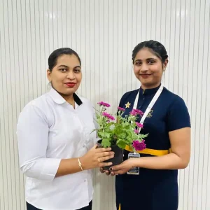 Lucia Dias Akasa Cabin crew